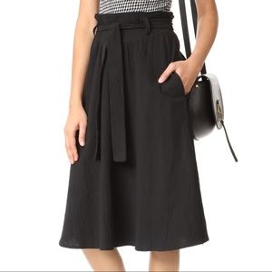 Loup Back Midi Stella Skirt